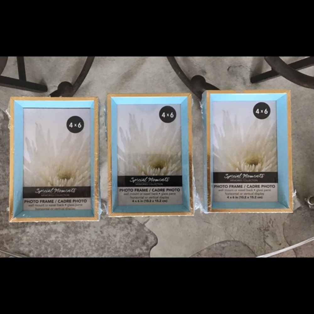 3 Modern Farmhouse Shadow Box Picture Frames NWT